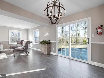 Image of a room in a remodeled home