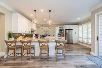 Image of a kitchen in a home addition